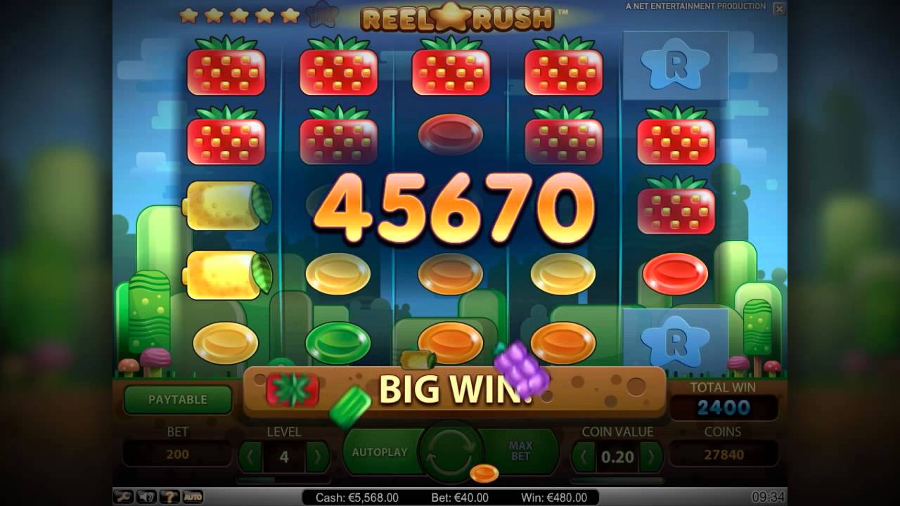 Reel Rush slot at Redbet