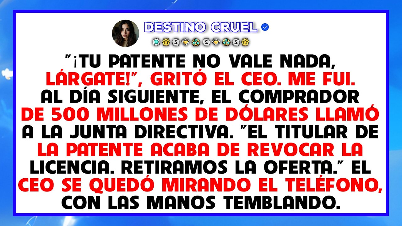 El CEO gritó 