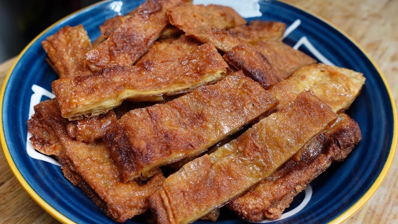 在家自己做斋鹅(纯素)，😋外焦里嫩非常的好吃，做法一点也不难，材料简单👍🏻Make vegetarian goose at home (vegan), 😋very delicious