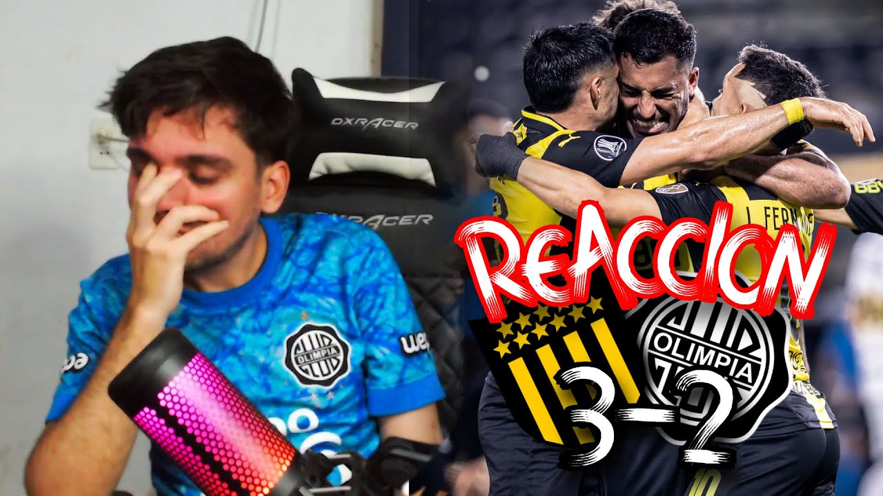 REACCIONO al PEÑAROL vs OLIMPIA | CHAU COPA LIBERTADORES 2025