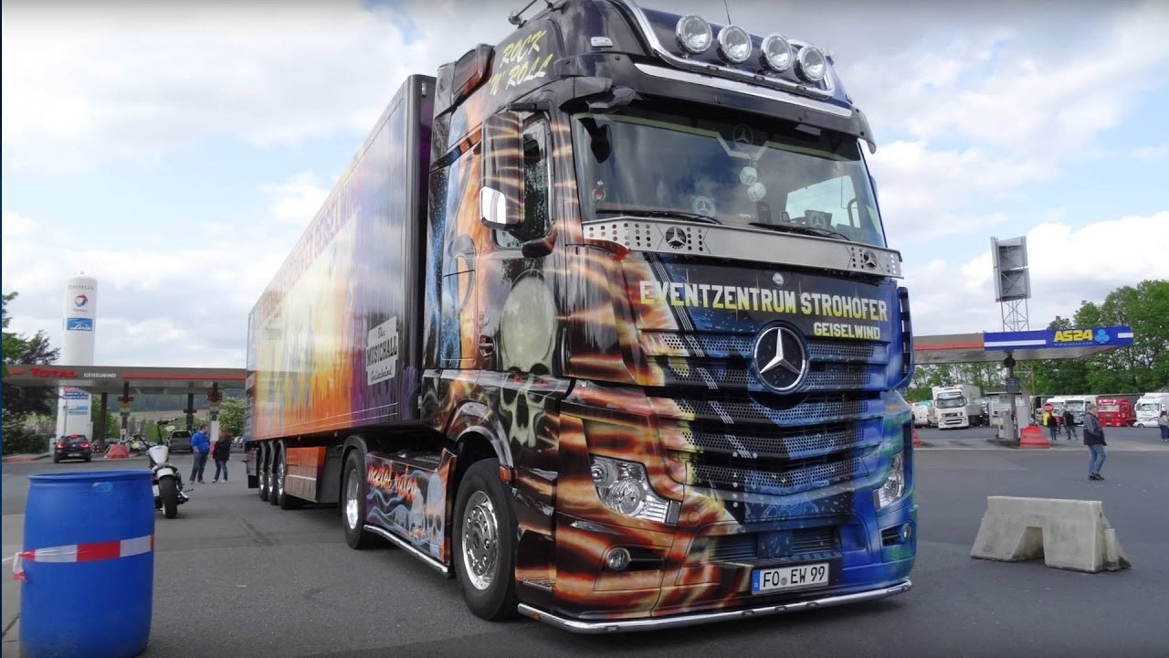 Truckerparadies Geiselwind - Abenteuer Autohof [Trucker Doku 2015] | HD