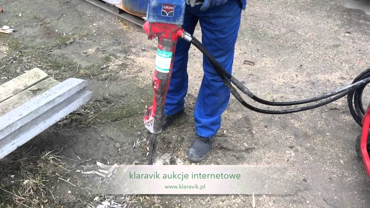 Agregat hydrauliczny HPP09 i młot LH20 (www.klaravik.pl)