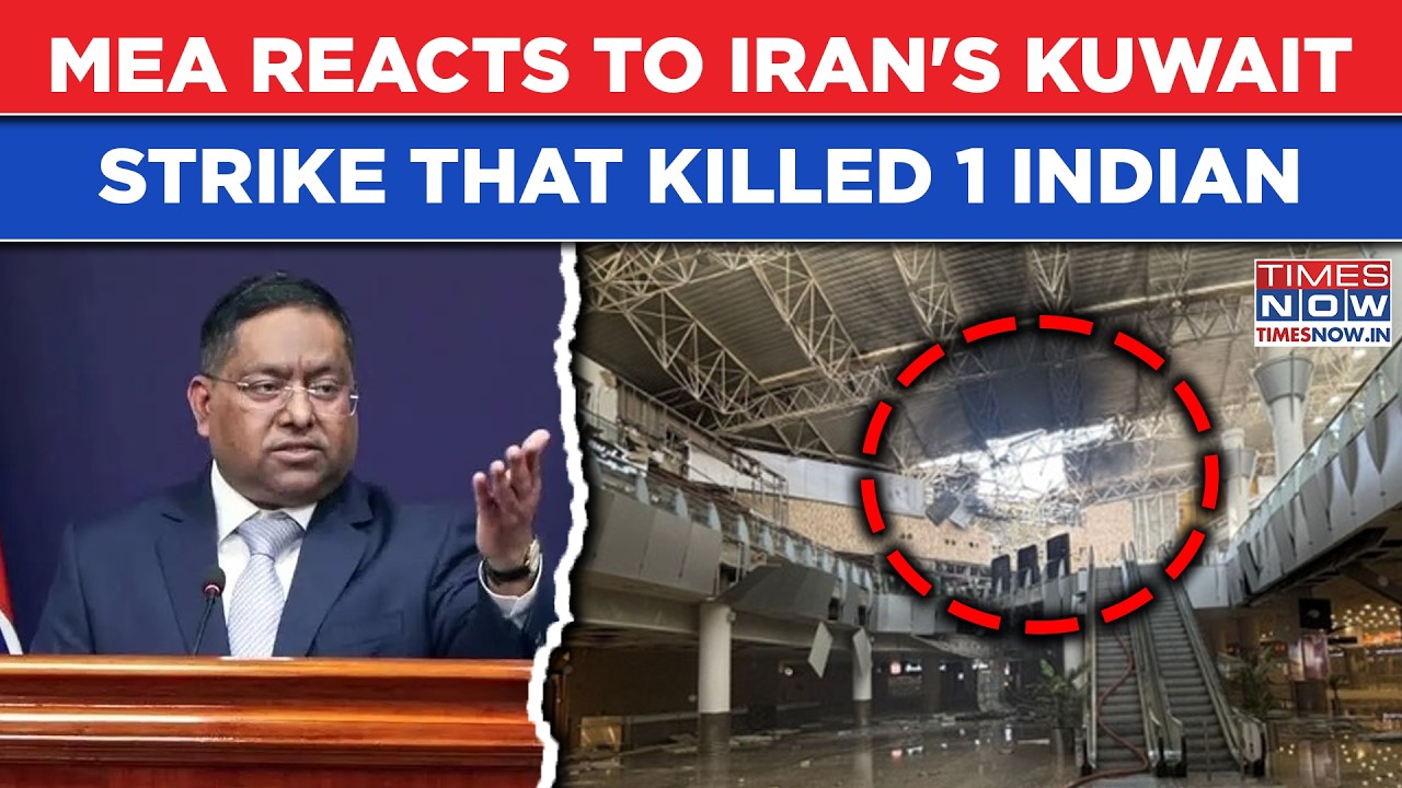 Iran's Kuwait Strike Kills Indian National: MEA Reacts To Airport Attack, Urges This As Gulf Erupts