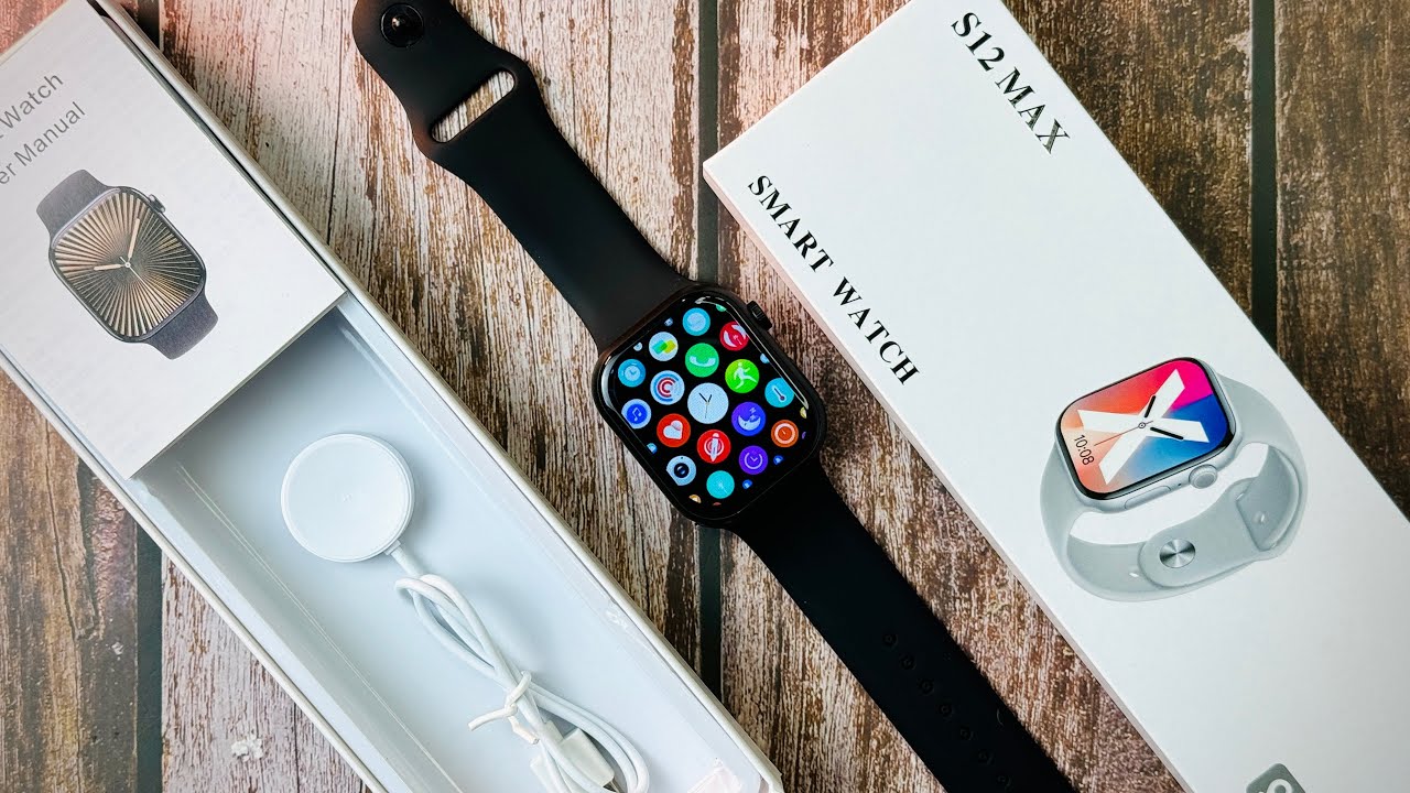 New S12 MAX SmartWatch Series 10 Unboxing!
