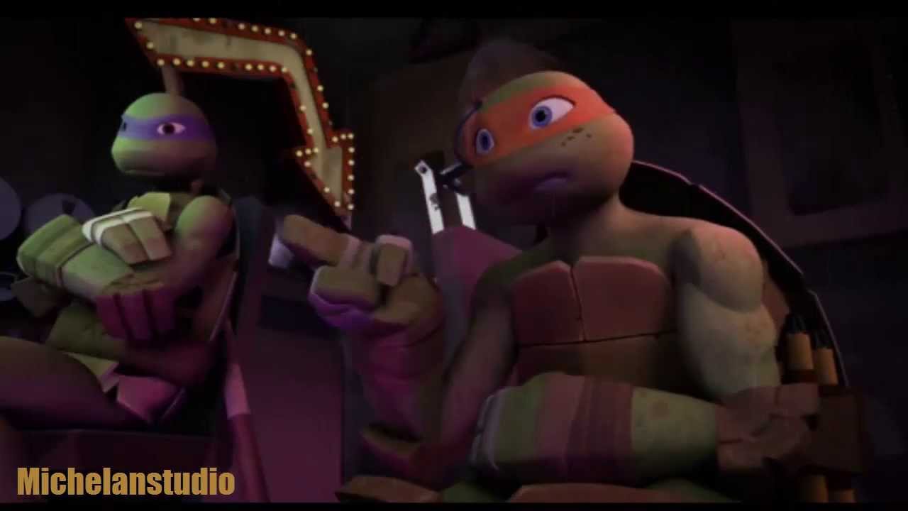 TMNT Raph-Leo ft. Donnie-Mikey - Rain Over Me (Full)
