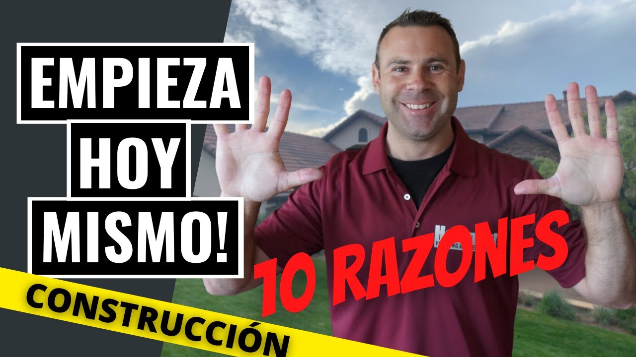 10 Razones para Empezar una Compañía de Construcción o Pintura