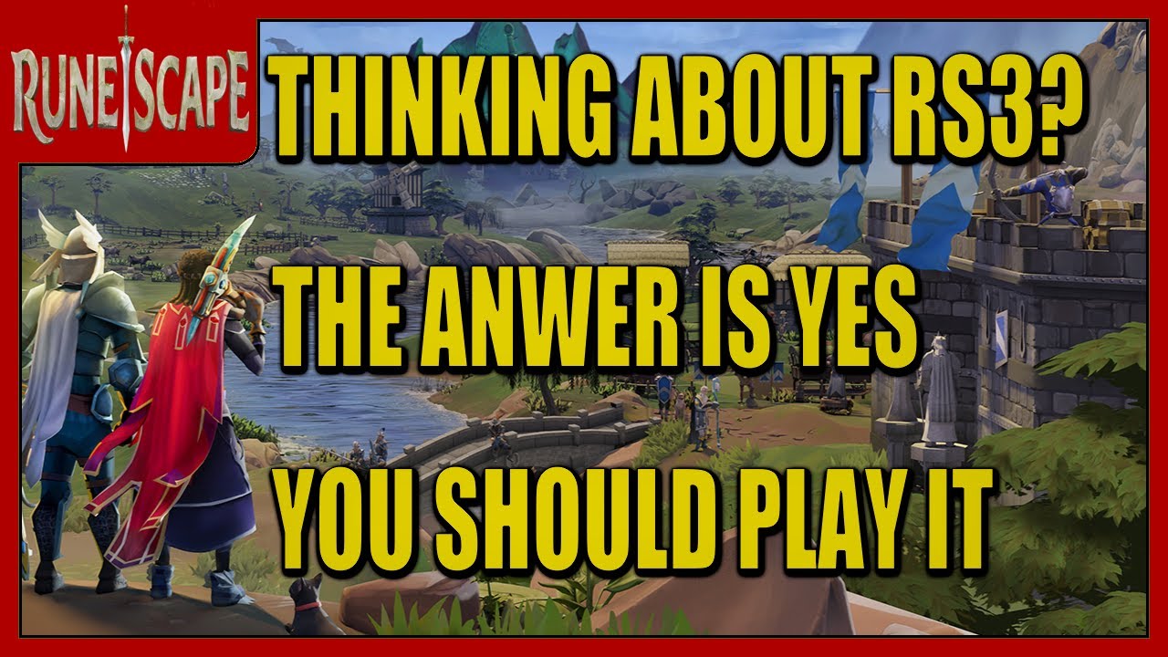 Runescape LIVE Ironman: So many people asking if they should start RS3 now or wait. Yes start now.