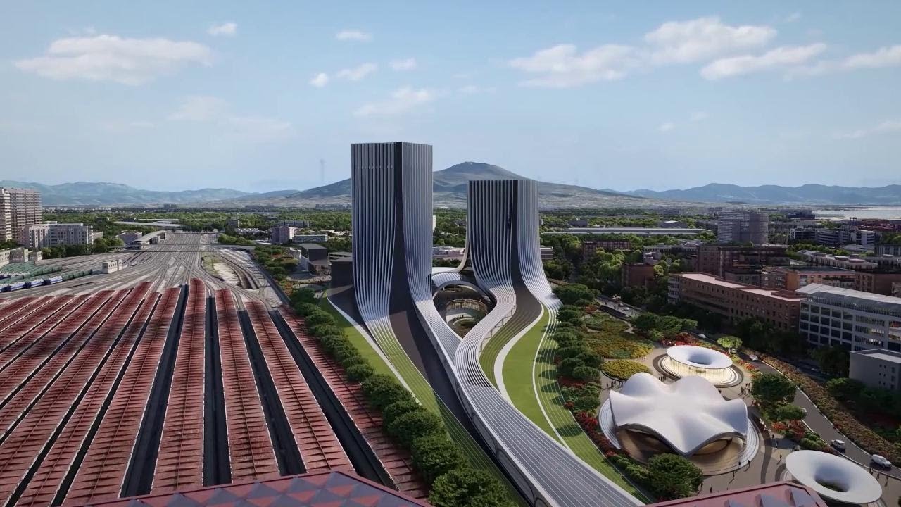 Napoli, il video rendering del 