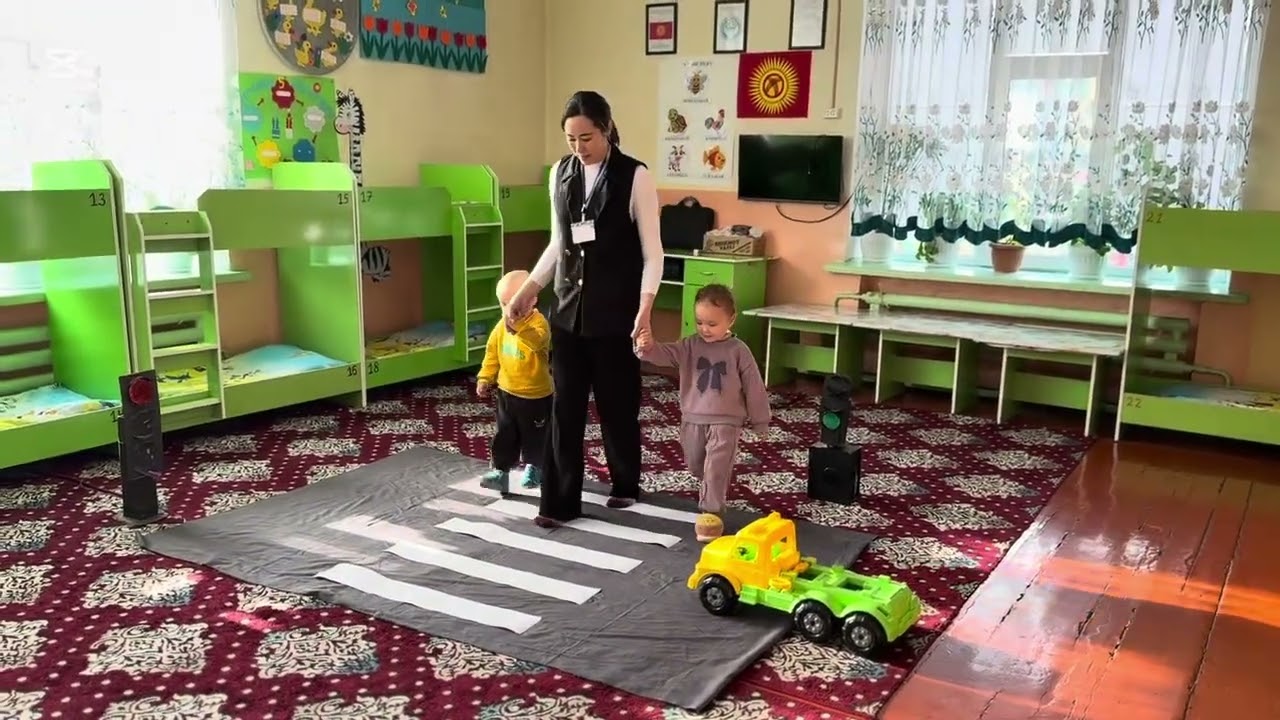 Сенсордук тарбиялоо боюнча дидактикалык оюндар сабагы | Биздин досубуз – Светофор 🚦