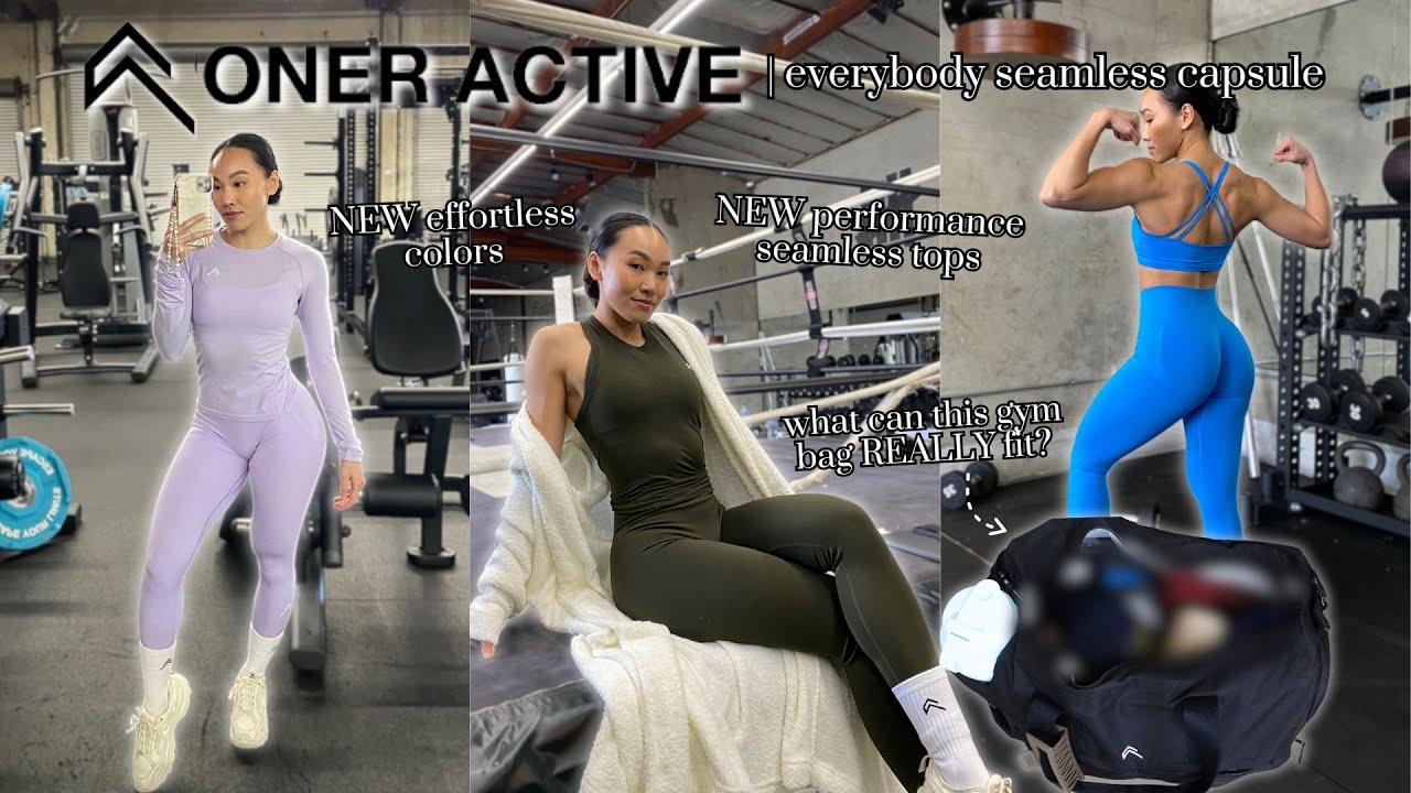 ONER ACTIVE EVERYBODY SEAMLESS *DETAILED* REVIEW | new effortless, performance tops, + more!