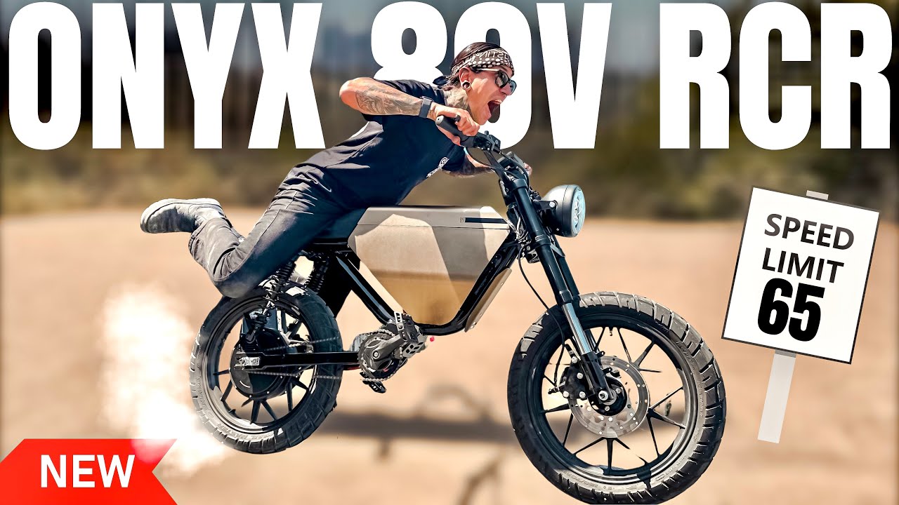 New 80V ONYX RCR – 18,000W E-Moto First Ride & Review + CRASH! 😳