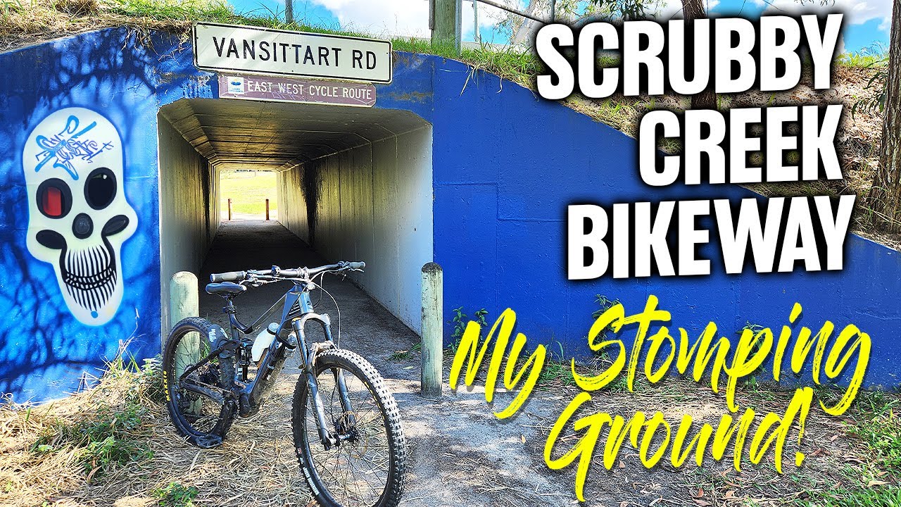 Велосипедная дорожка Scrubby Creek // также известная как ВЕЛОСИПЕДНЫЙ МАРШРУТ ВОСТОК-ЗАПАД