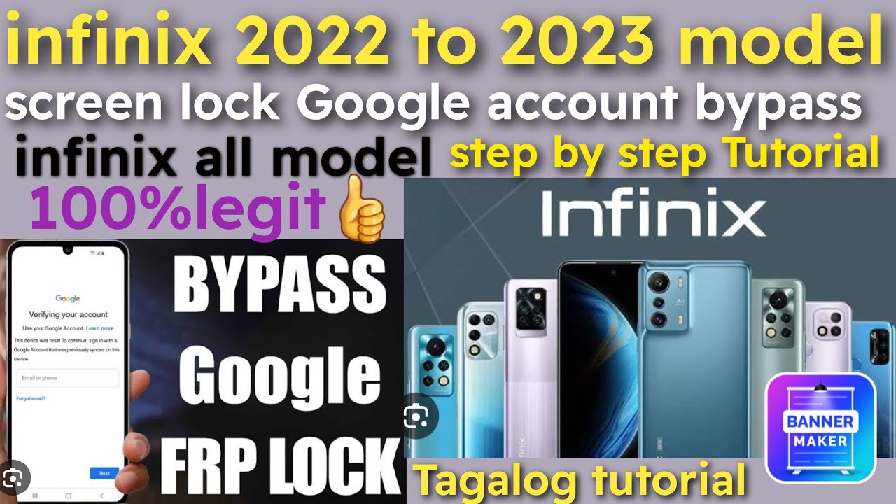 infinix all model 2023 Google account screenlock bypass  Step by step Tutorial