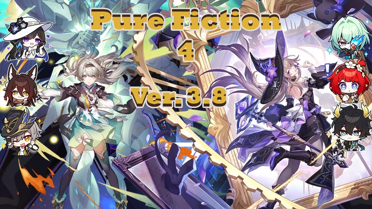 E0S1 Firefly Superbreak & E0S1 The Herta/E0S1 Anaxa Pure Fiction Ver.3.8 | Honkai: Star Rail