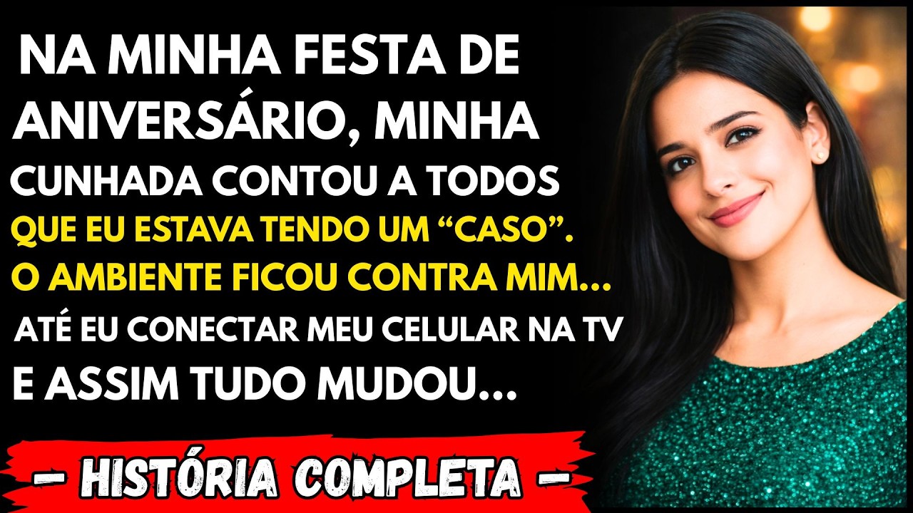 Na minha festa de aniversário, minha cunhada me acusou de ter um caso — então eu mostrei a todos…