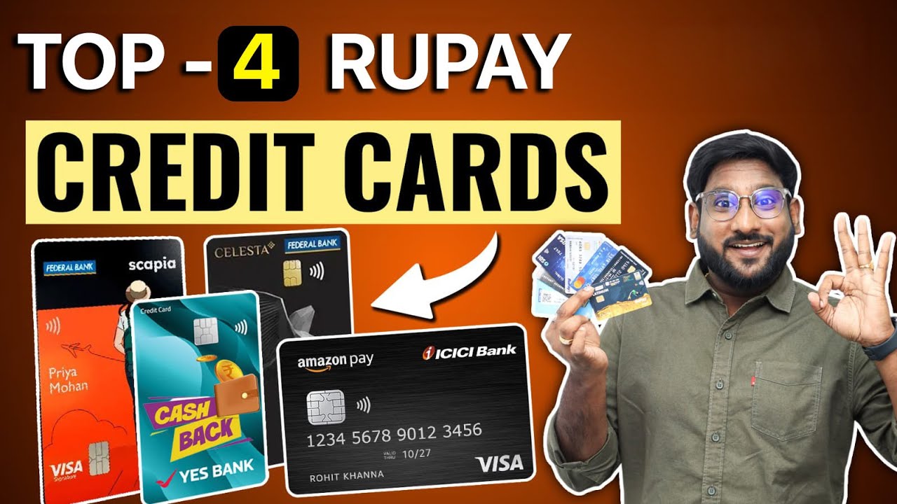 Top 4 RuPay Credit Cards 2025 in Telugu – UPI, Shopping, Cashback, Fuel, Bills payments | Kowshik
