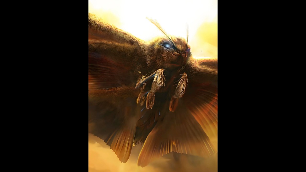 why does Godzilla only listen to Mothra? #foryou #godzilla #mothra #fyp