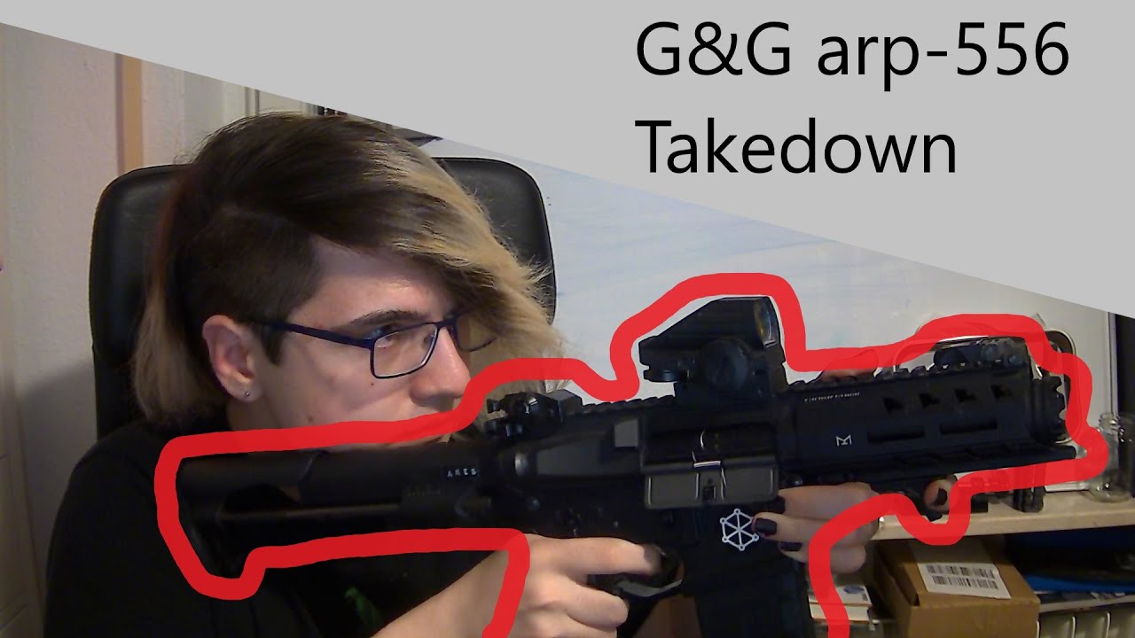 Custom G&G ARP556 Takedown with beginner explanations