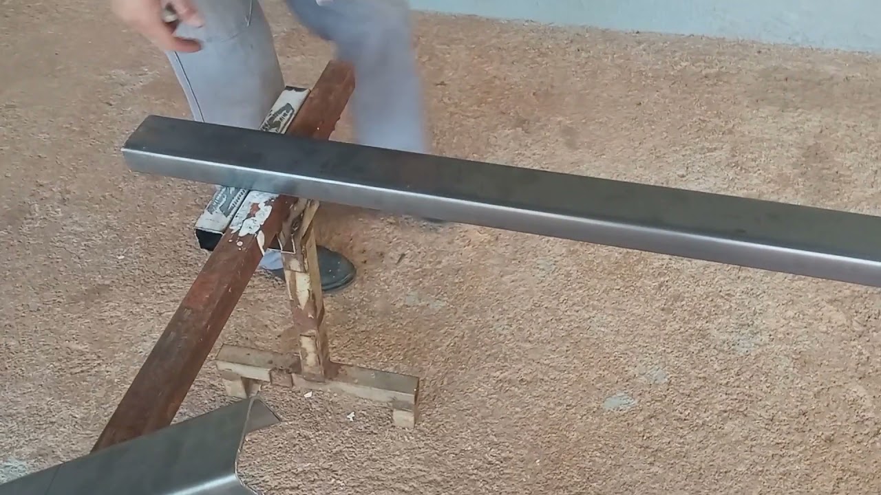 Passo a passo para fabricação do chassi carretinha reboque parte 2