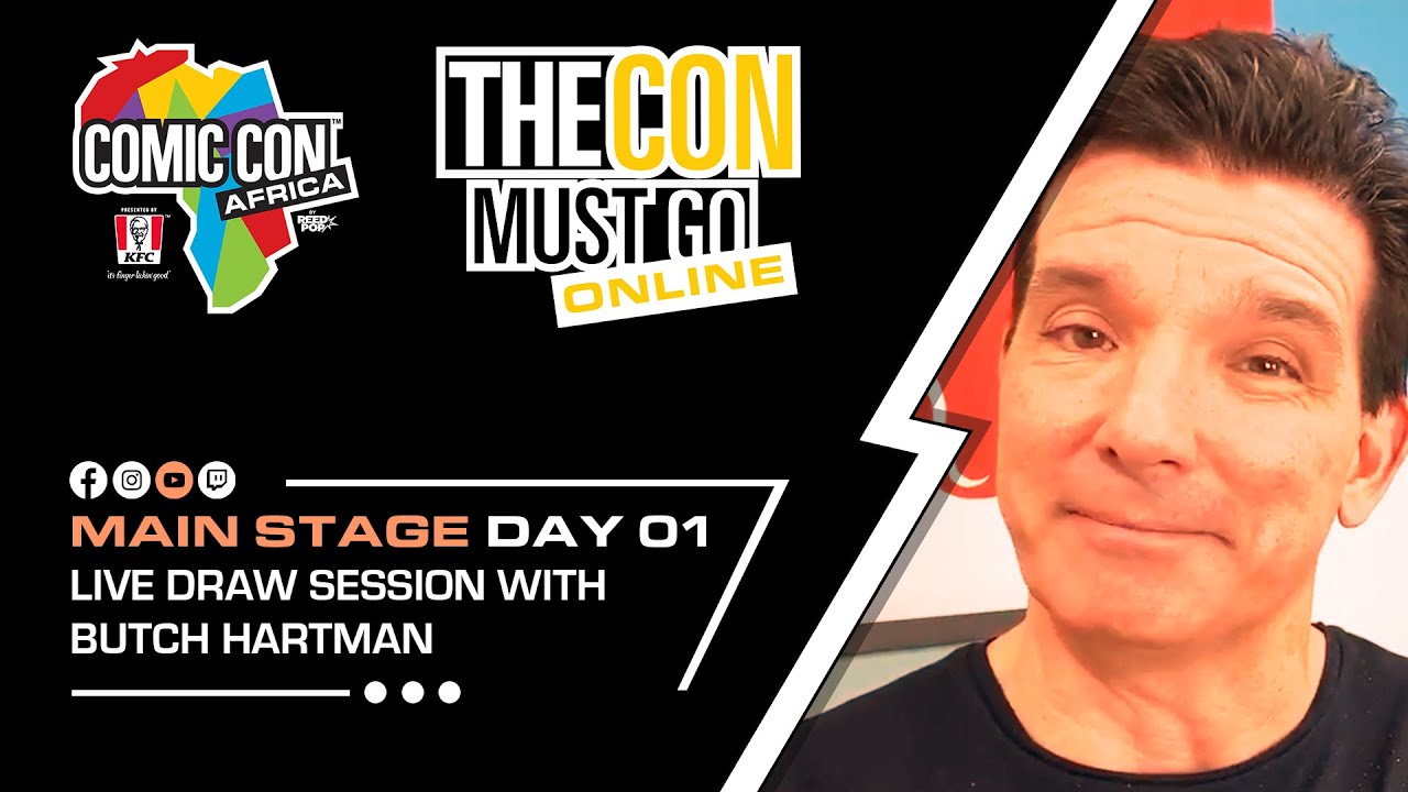 Butch Hartman: Live Draw Session (Part 1) - Comic Con Africa Online - Day 1 (ICYMI)