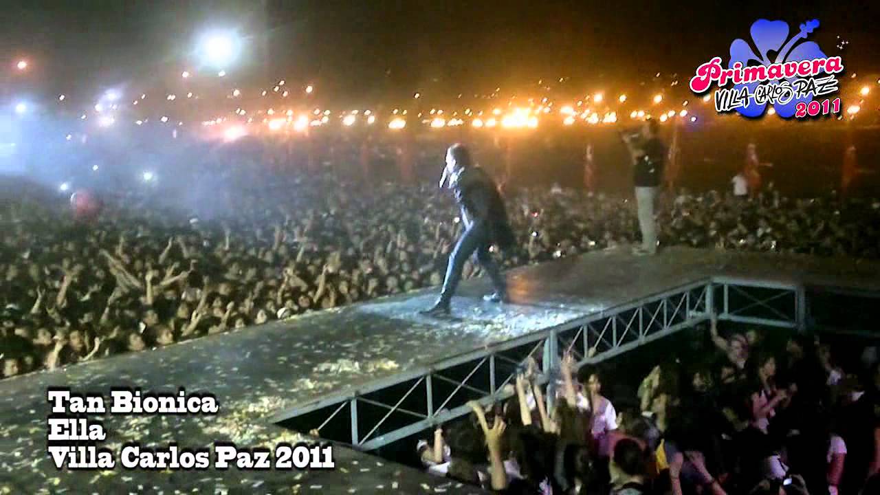 LA FIESTA DE LA PRIMAVERA EN VILLA CARLOS PAZ 2011 - TAN BIONICA - ELLA