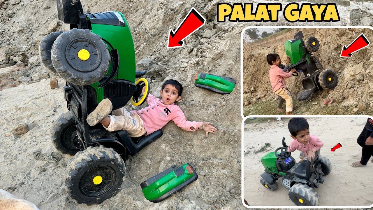 Jhon Deere Tractor Palat Gaya Off Roading😱 Swaraj Hol Wrk Karaya