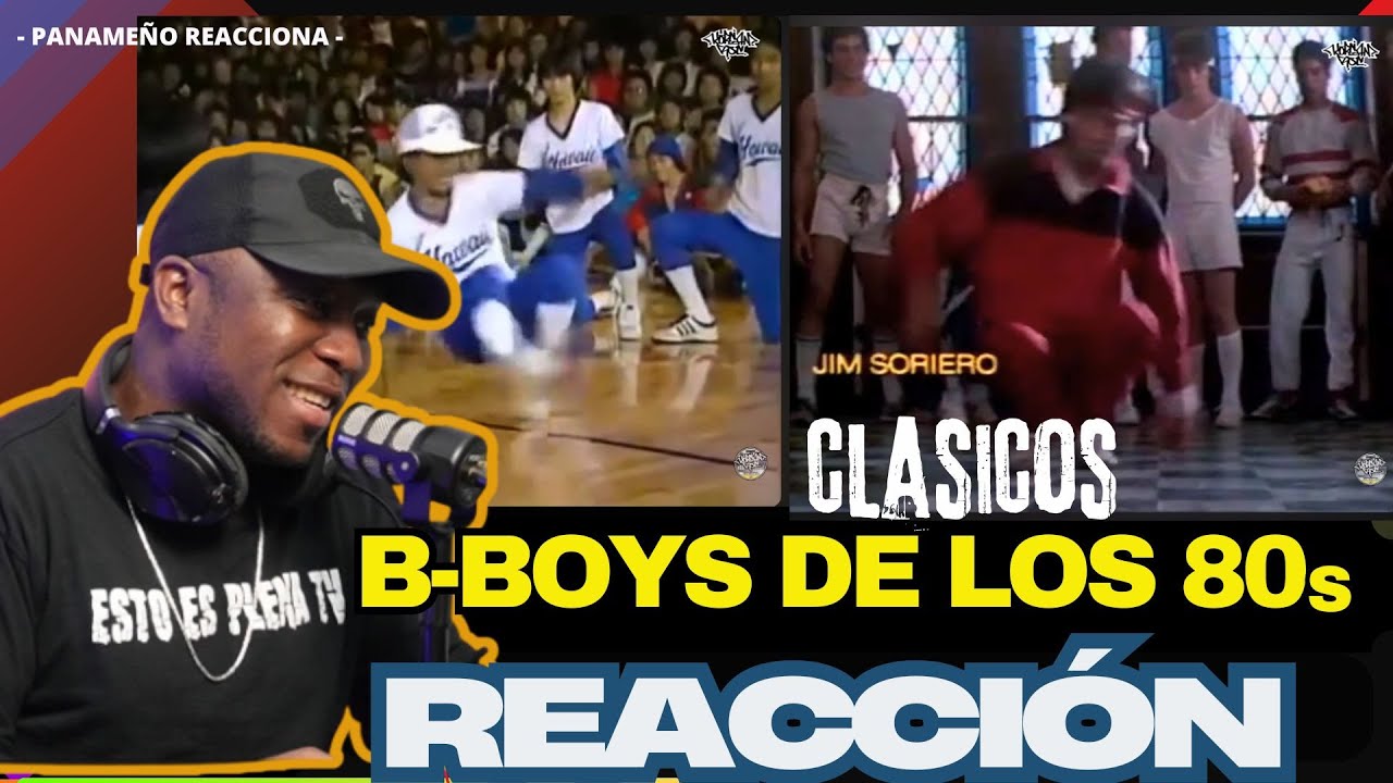 B BOYs Legendarios de los 80s - Rock Steady Crew,  NYC Breakers  y mas   |PANAMEÑO REACCIONA|