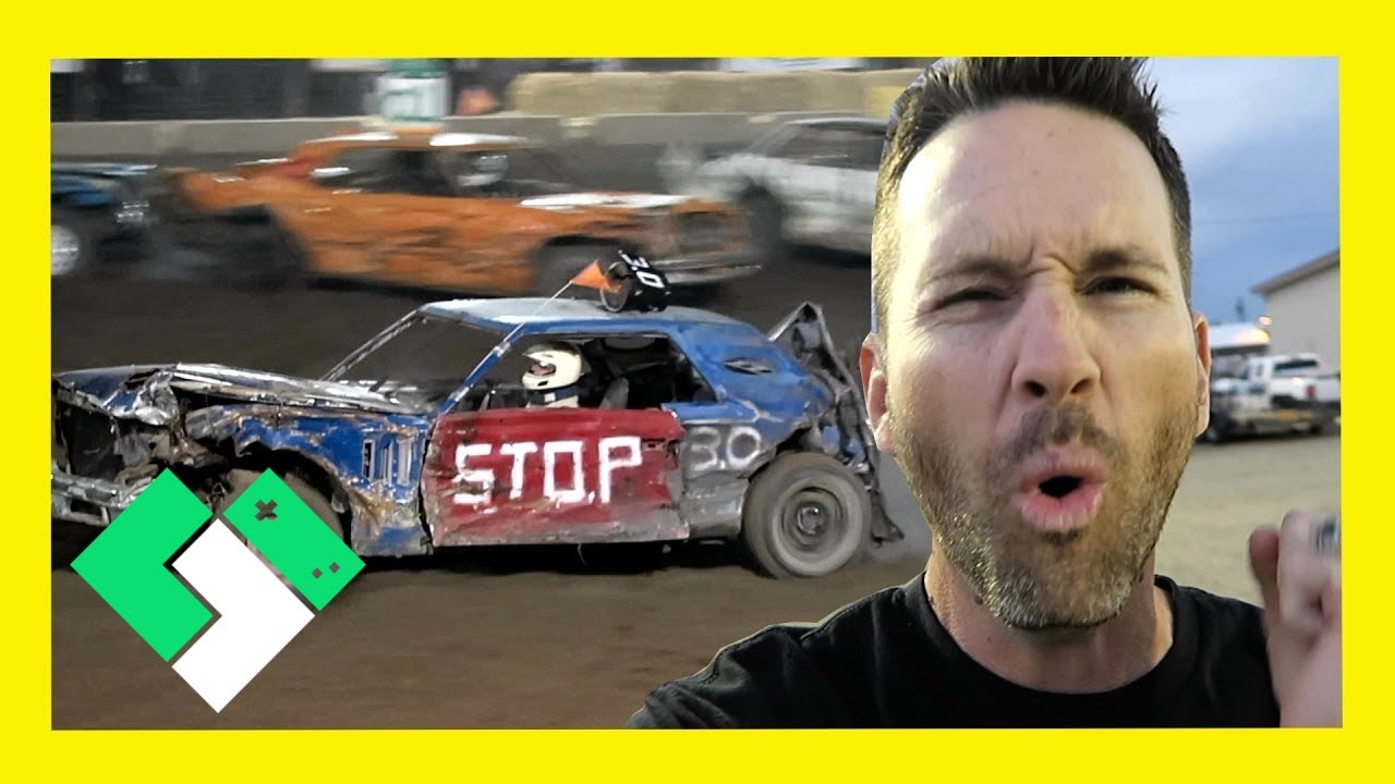 ДЕНЬ РОЖДЕНИЯ В DEMOLITION DERBY (День 1694) | Clintus.tv