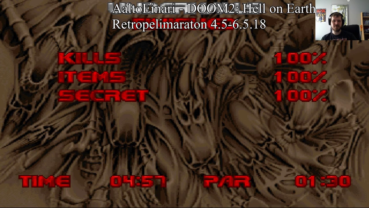 Retropeli -maraton 4.5. - 6.5.2018 | Doom II: Hell on Earth | AaltoEinari