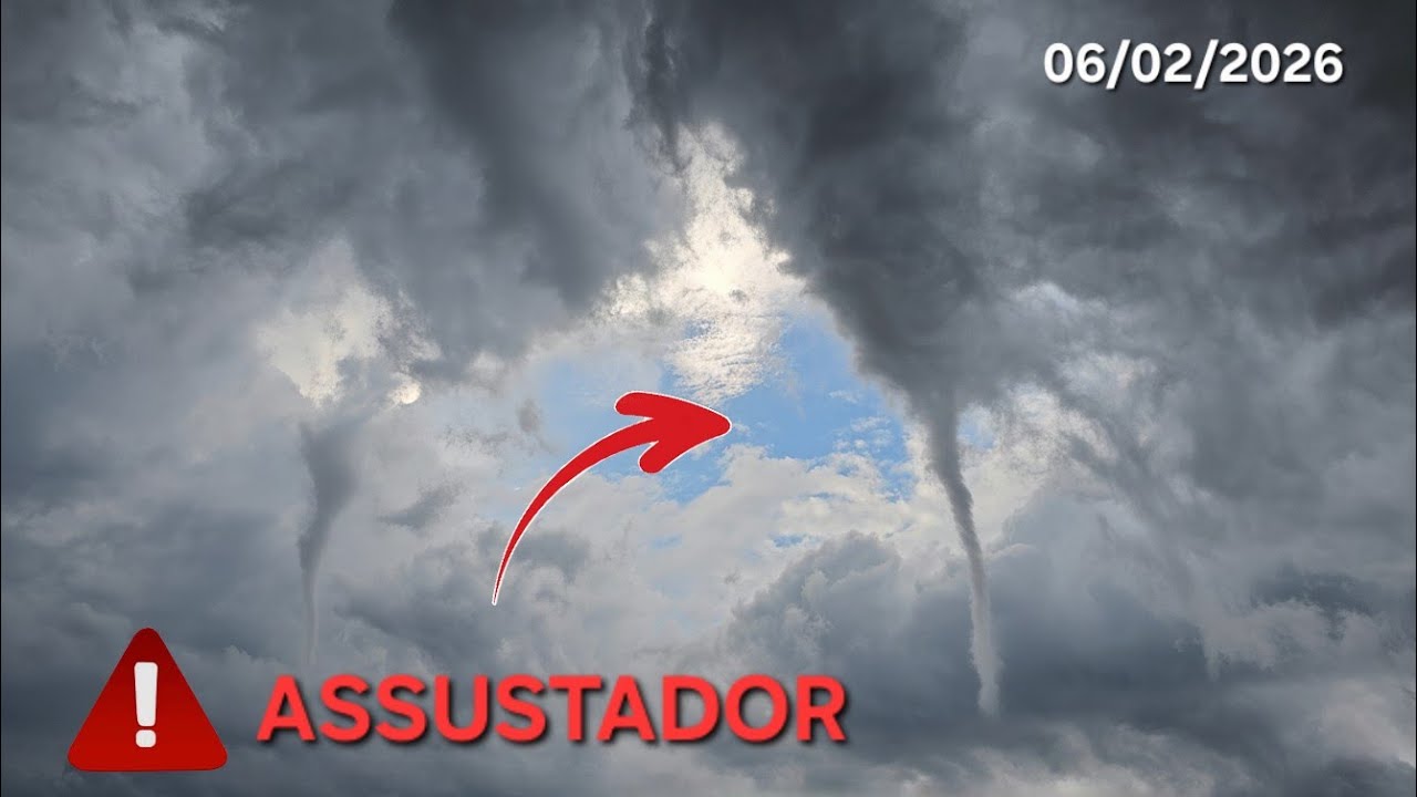 🔴ASSUSTADOR - CHEGADA DO TEMPORAL EM TRIUNFO 
