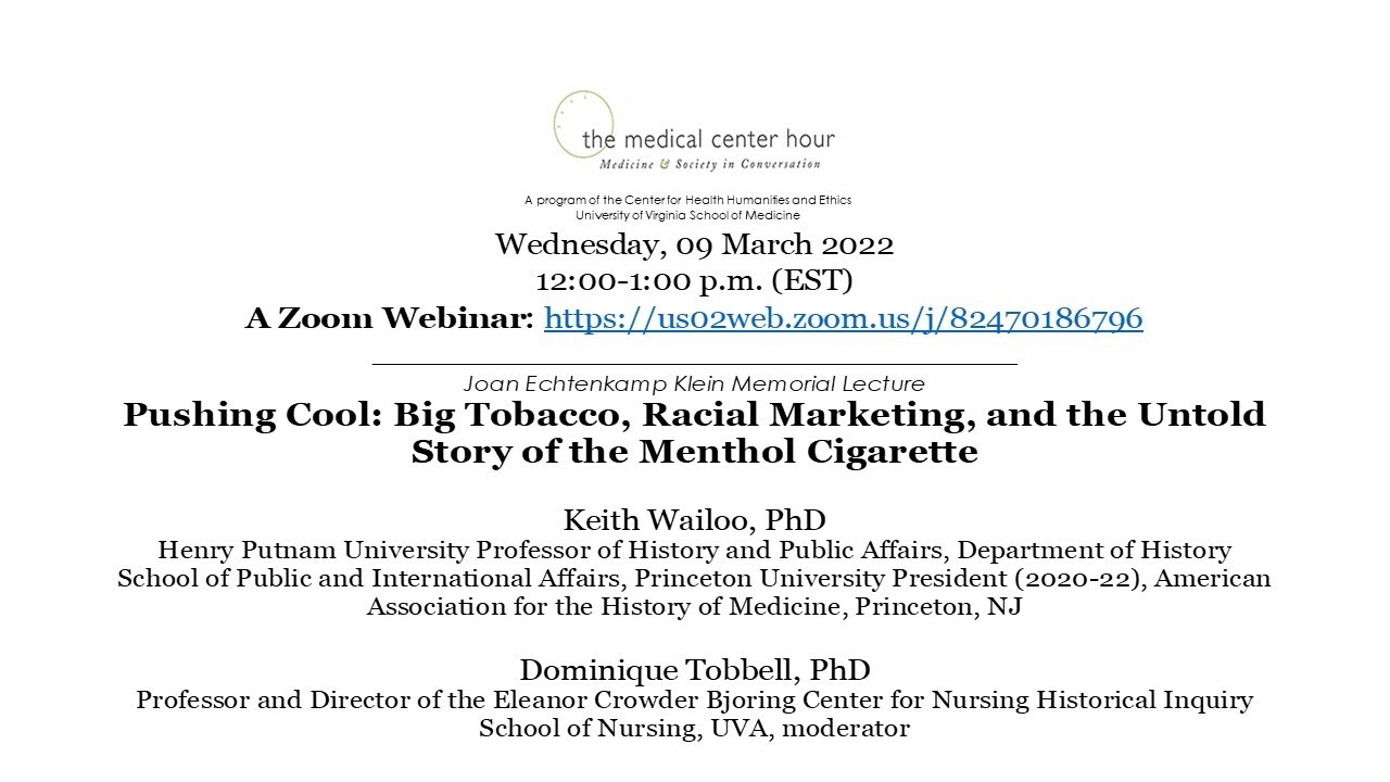 Pushing Cool: Big Tobacco, Racial Marketing, and the Untold Story of the Menthol Cigarette