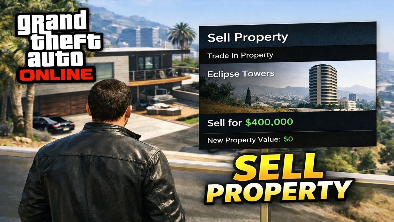 Как продать недвижимость в GTA 5 Online