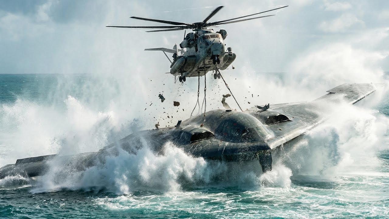 Salvaging & Restoring a Legend B-2 Spirit After 30 Years Beneath the Deep Sea - Military restoration