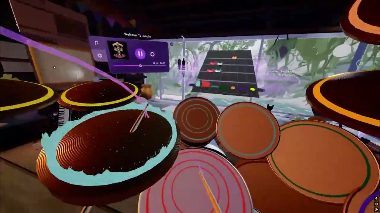 VR Drums - Welcome To The Jungle