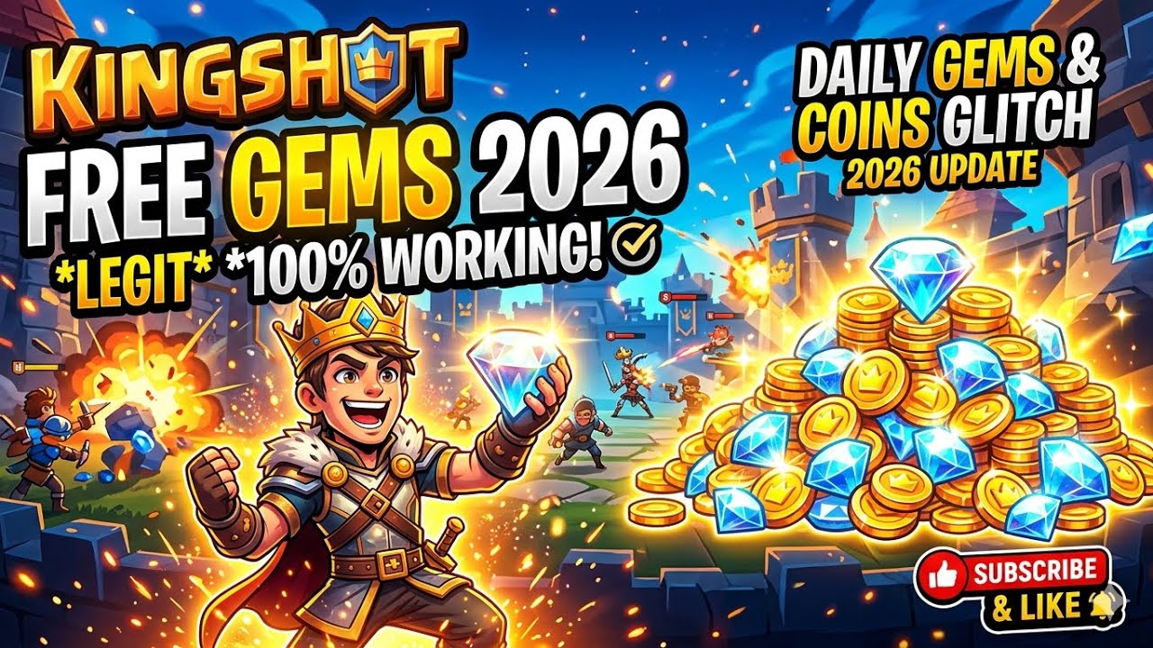 KINGSHOT FREE GEMS 2026 💎 How To Get Unlimited Gems Fast! (Working Methods)