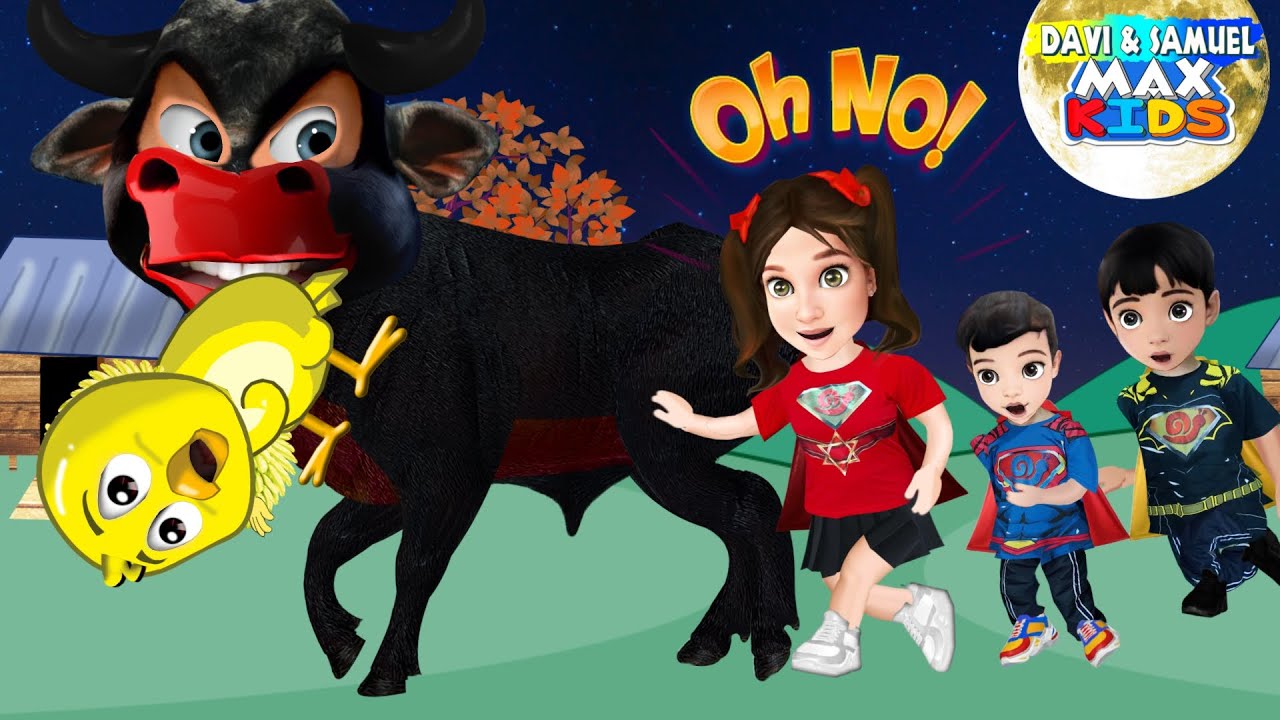 O BOI PEGOU O PINTINHO | DESENHO ANIMADO | MÚSICA INFANTIL