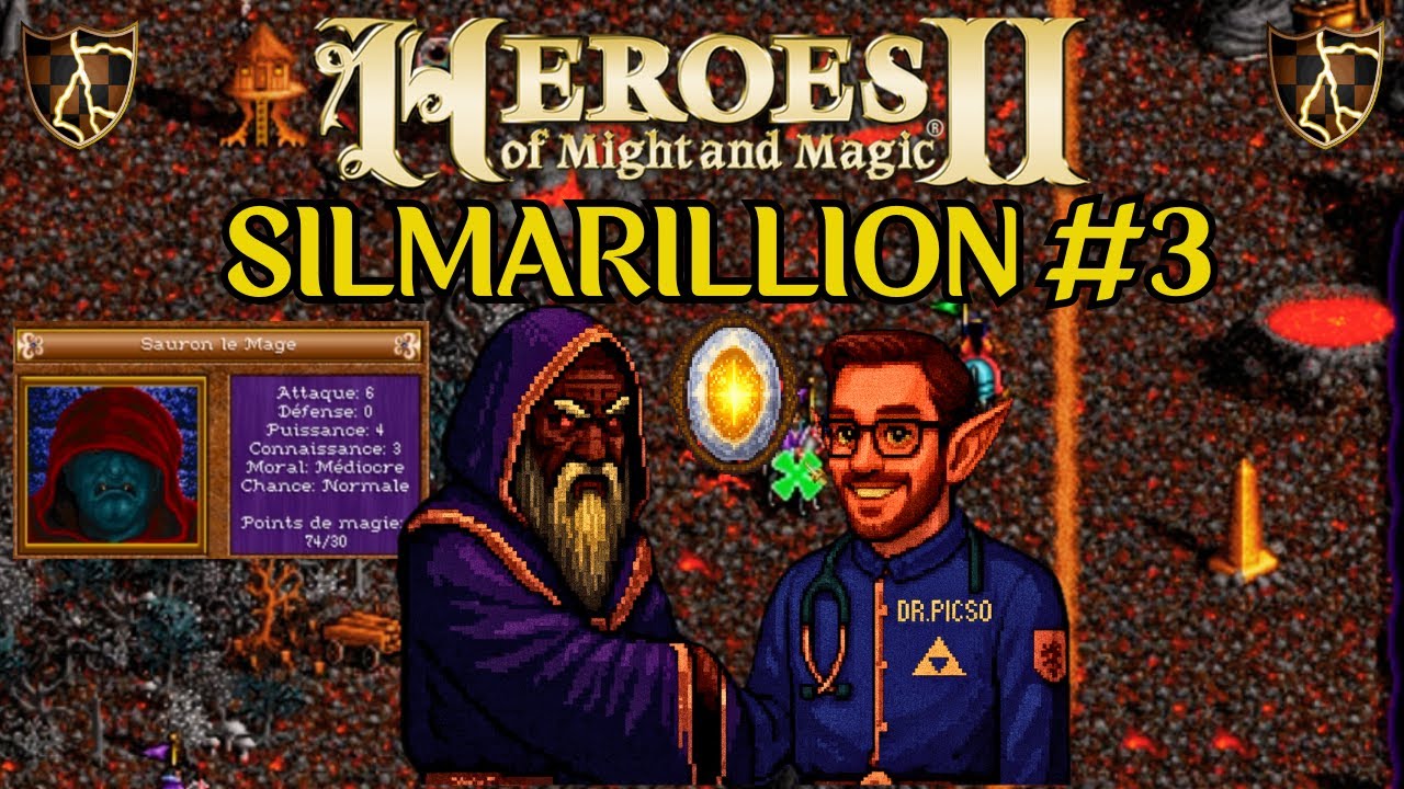Heroes of Might & Magic 2 - Silmarillion - Map en Coop ft. Sarakin (200%) #3