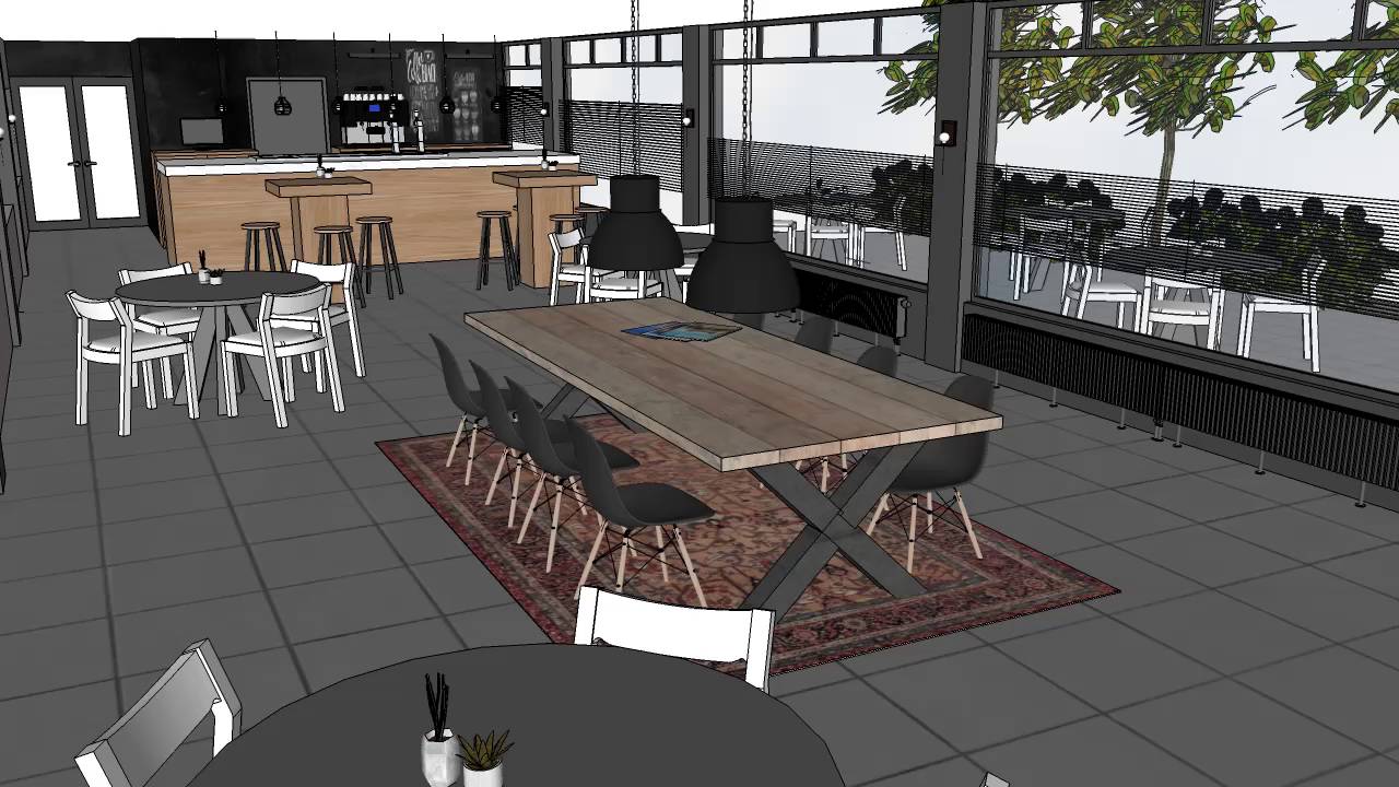 Voorstelling nieuwe bar