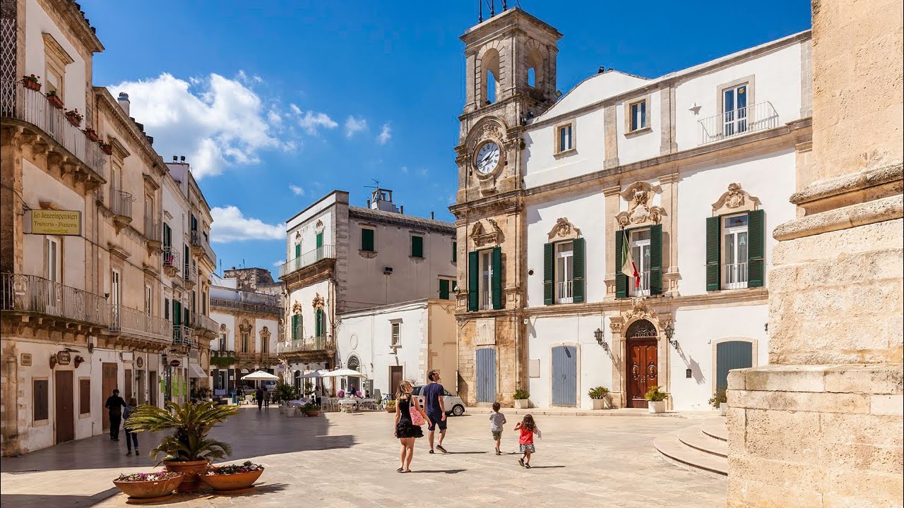LOCOROTONDO y MARTINA FRANCA. Sigue mi recorrido en PUGLIA-ITALIA