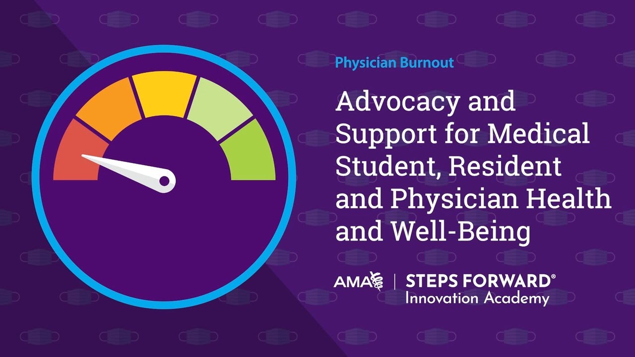 Advocacy and Support for Medical Student, Resident and Physician Health and Well-Being