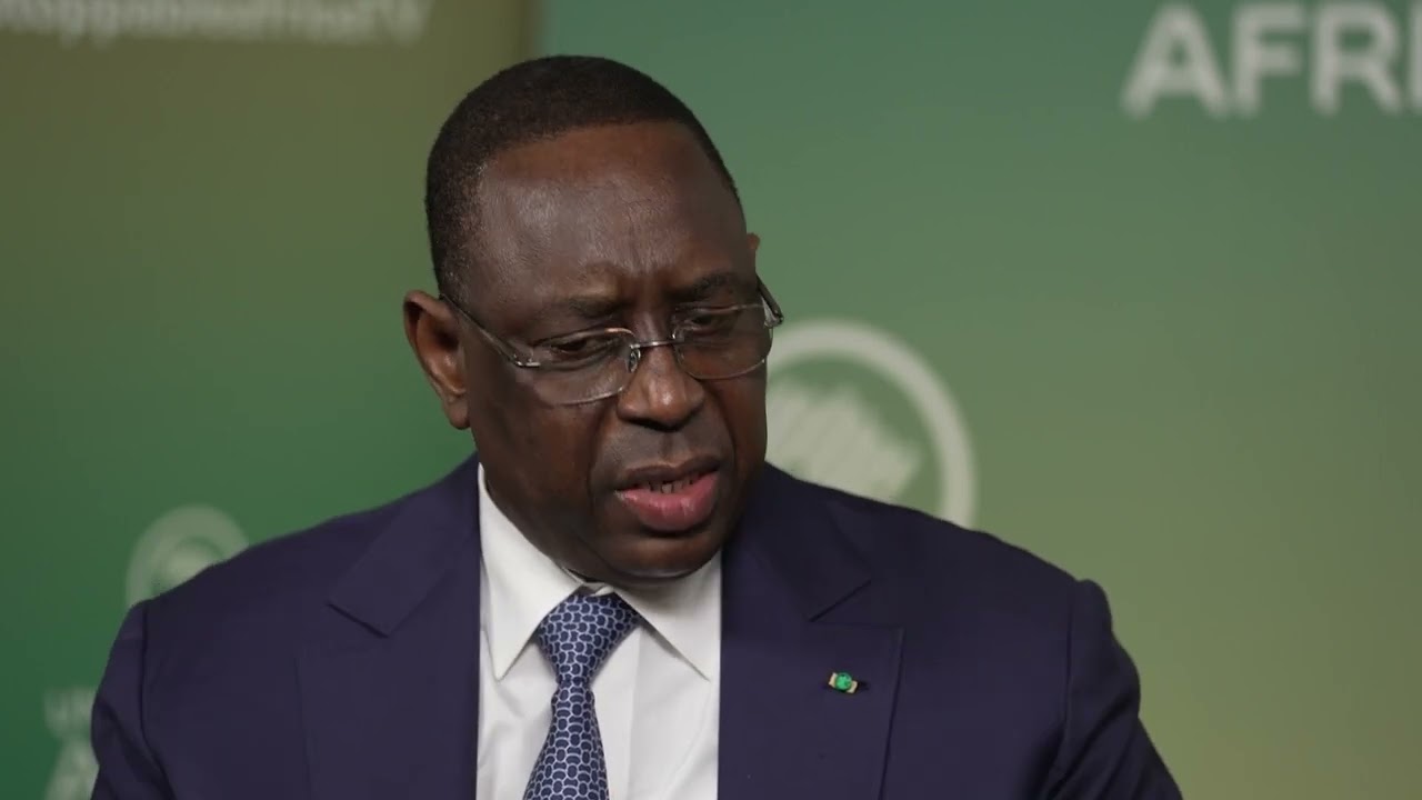 Interview with Macky Sall, President of Senegal