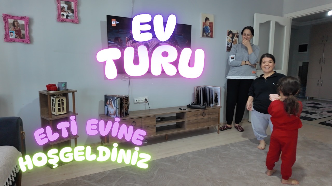 GÜLCAN YENİ EVİN DE 😍😍 HAYDİ O ZAMAN EV TURU BAŞLASIN 😍😍