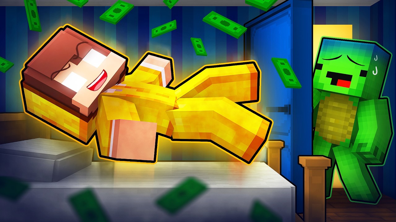 JJ Is Obsessed With MONEY (Maizen Animation)