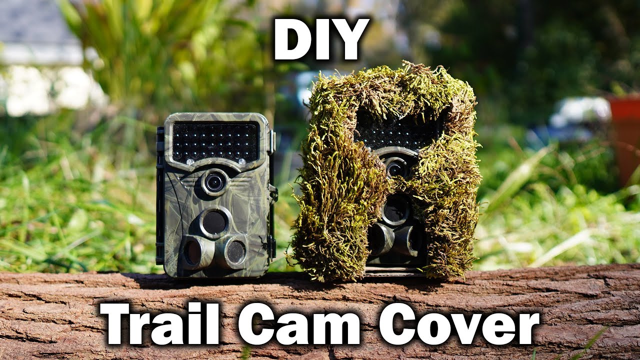 How to Make Cheap, Natural Camouflage for Trail Cams (Bigfoot Resistant?)