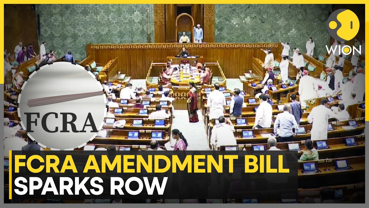 FCRA Amendment Bill Row: Amendment Bill Mandates Forming 'Designated Authority' | WION News