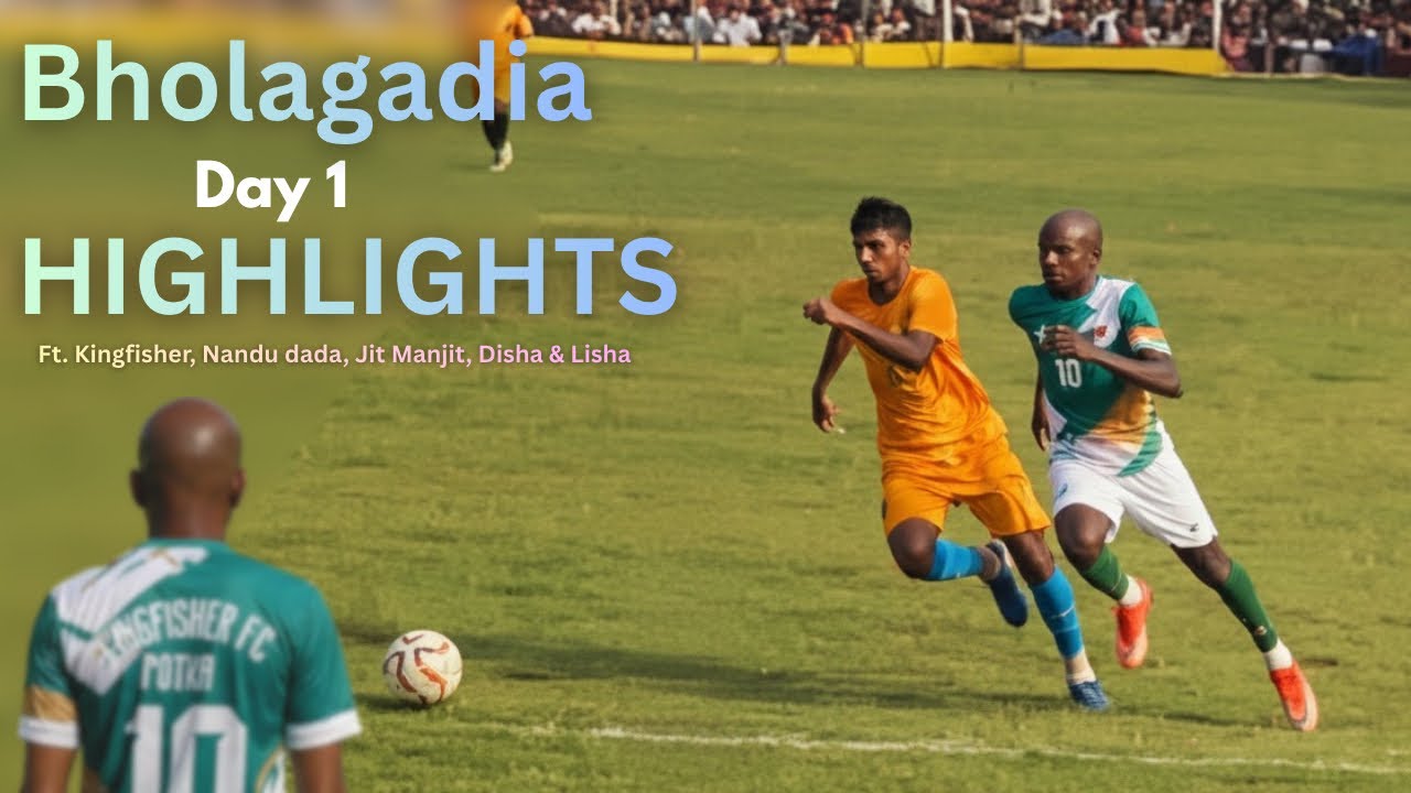 Bholagadia Football Tournament 2025 || Kingfisher FC Potka #sadhumarandi 