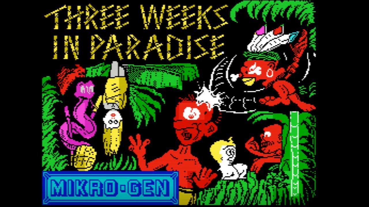Three Weeks In Paradise Spectrum Walkthrough