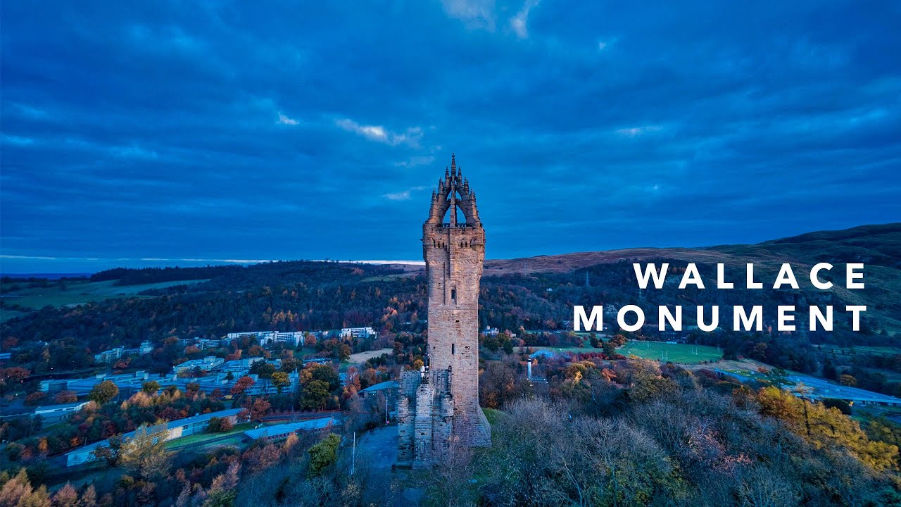 Wallace Monument - Stirling 4K