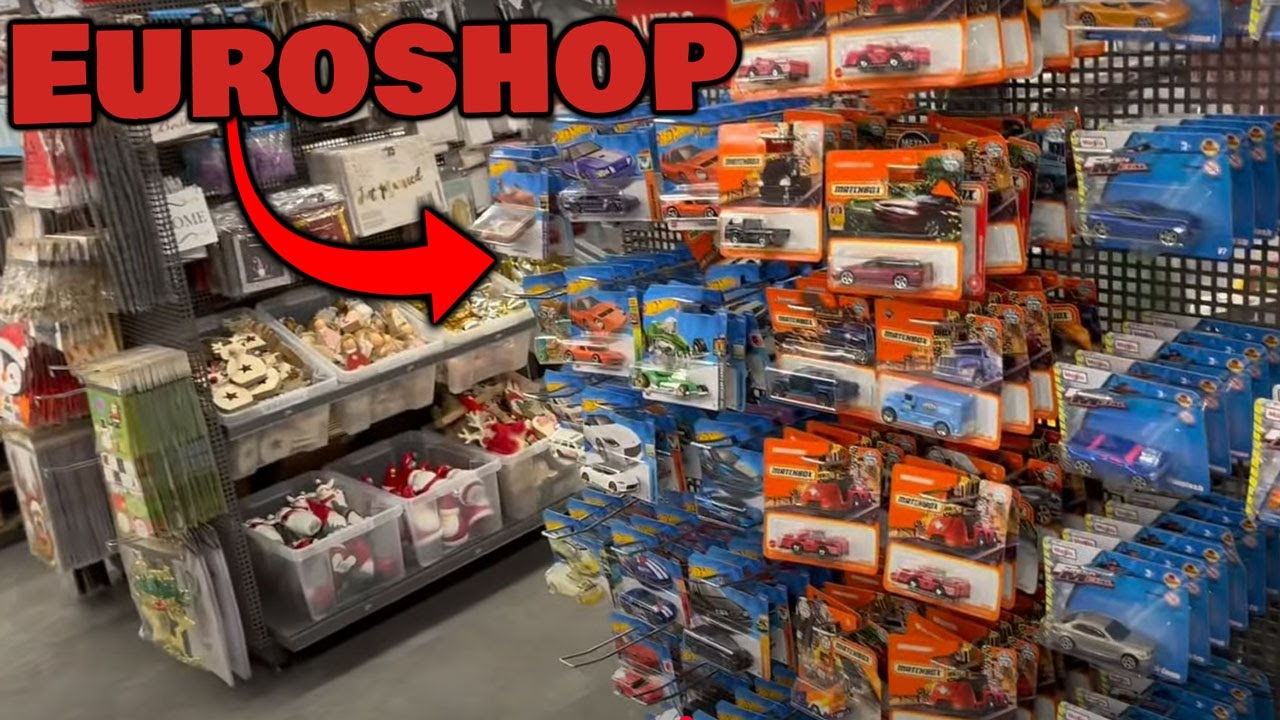 ERSTES MAL EUROSHOP: VIELE HOT WHEELS und VIEL MATCHBOX