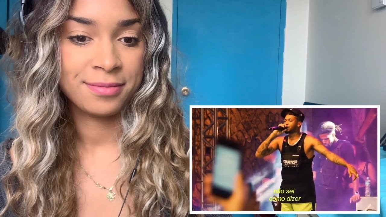 Gringa reage a Chris - Se voc&ecirc; quiser (Ao Vivo)